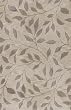 Hand Tufted Carpet Area Rug Vines Squares IVORY 20X30