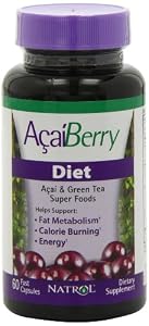Natrol Acaiberry Diet,  60 Capsules