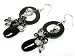 Crystal Ball Dangle and Semi Precious Stone Earrings Fashion Jewelry