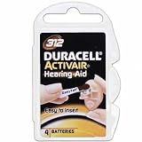 Duracell Hearing Aid Batteries Size 312 pack 40 batteries