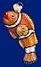 Old World Christmas Clown Fish Ornament