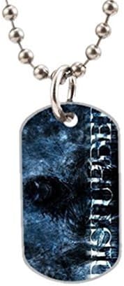 Disturbed Rock Band Fashion Image Custom Unique Personalized Dog Tag Necklaces, dogtag size About 1.3X 2.2 inches Ideal Gift by Mandth