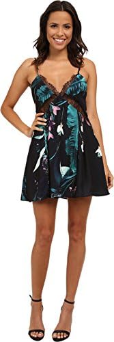 StyleStalker Women's Oasis Print Shift Shift Tent Dress Oasis Print Dress SM (US Women's 4-6)