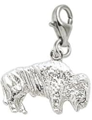 Rembrandt Charms Buffalo Charm with Lobster Clasp