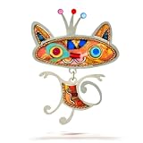 Ginger Cat with Crown Pin from the Artazia Collection #829 NP