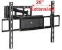 LCD Plasma Articulating Wall Mount Bracket for 32" - 50" Sony Bravia, Samsung, Panasonic, LG, Haier, Hitachi, Mitsubishi, Vizio, Westinghouse, Sharp--Extends TV 25"