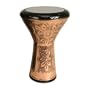 Copper Flower Doumbek, Synthetic Head