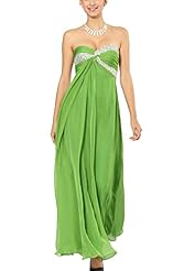 Floor Length Chiffon Sweetheart Evening Dress/Mother-of-the-Bride Dress 