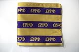 Omega Psi Phi fraternity pocket square hankerchief