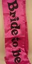 Hen Night Sash - Fab Bride to Be Sash - Pink Sash