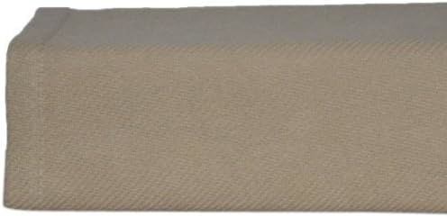 Nautica Cotton Twill Blanket, Twin, Khaki by Revman Industries