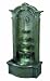 Kenroy Home #53245MS Sienna Outdoor Floor Fountain in Mossy Stone Finish
