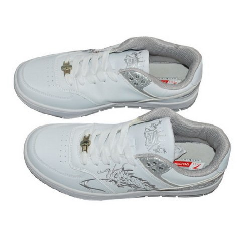 Mens NBA Dennis Rodman White Casual Shoes Sneakers - RETRO EDITION product image