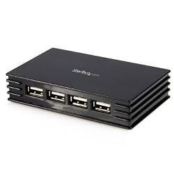 4 Port Compact Black USB 2.0 Hub