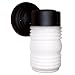 MaxLite ML4G181JJBK 18-Watt Jelly Jar Lantern (75-Watt equivalent) in Black