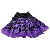 Purple Zebra Pettiskirt Tutu Size