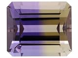 MIN 8.50CT 14X12MM EMERALD CUT UNHEATED AMETRINE FROM BOLIVIA