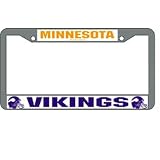 Minnesota Vikings Chrome License Plate Frame