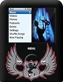 Wings of Power Design Apple iPod nano 3G (3rd Generation) 4GB/ 8GB Hard Case iJacket - Shock Absorbent Hard Protective Faceplate Cover + FREE Belt Clip Holster + FREE Lanyard + FREE Screen Protector