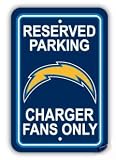 San Diego Chargers NFL Reserved Parking Sign