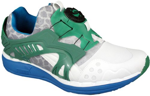 Puma Disc Blaze LTWT CB Sneaker,White/Gray Violet/Vivid Blue,9 US/10.5 D US Puma Disc Blaze LTWT CB Sneaker,White/Gray Violet/Vivid Blue,9 US/10.5 D US
