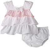 Absorba Baby-Girls Newborn Polka Dot Two Piece Short Set