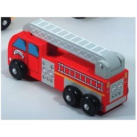 Wooden Fire Truck