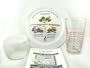 Portion Doctor White Plastic, Full Color, Portion Control Kit- Adults