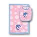 Stephen Joseph Bib/Burp Cloth Set: Dolphin
