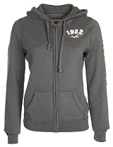 Hollister Women,s Hoodie 1922 Logo Grey