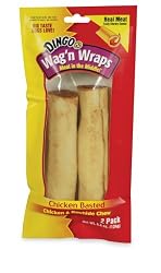 Dingo 2-Pack 4.4-Ounce Wag'n Wraps, Chicken