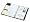 www.blankleder.com - Sigel SO121 Telefon-Ringbuch Lederoptik schwarz matt f�r 330 Adressen mit 25 Einlagen 10 Visitenkartenh�llen Register A-Z Kunststoff f�r bis zu 80 Karten (max. 90x65 mm) 1 ST
