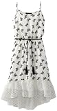 Amy Byer Girls 7-16 Hi Low Ruffle Dress