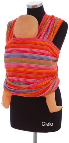 Ellaroo Woven Wrap Baby Carrier Cielo Size M
