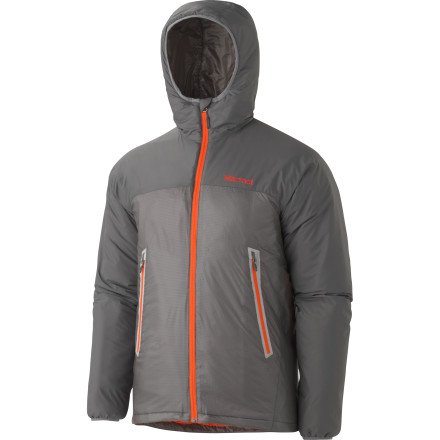 Marmot Herren Kunstfaserjacke Hoody Baffin, gargoyle/slate grey, L Preisvergleich