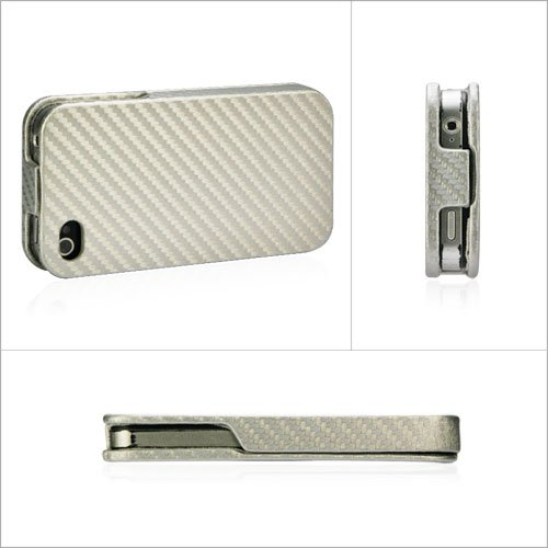 iPhone 4 Hard Leather Case(Silver) iPhone 4 ハードPUレザー 転蓋 ケース シルバー 保護液晶フィルム USB充電ケーブル付(全6色)(335-4) iPhone 4 Hard Leather Case(Silver) iPhone 4 ハードPUレザー 転蓋 ケース シルバー 保護液晶フィルム USB充電ケーブル付(全6色)(335-4)