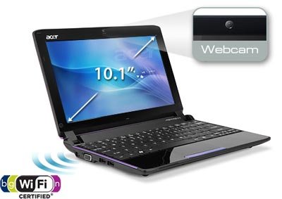Acer Aspire AO532h-2254 10.1-Inch Netbook (Amethyst Purple)