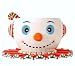 Glitterville Huge Christmas Snowman Punch Bowl, Tray & Ladle, 3-piece Set