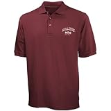 Mississippi State Bulldogs Maroon Pique Polo