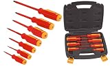 JCB 7 Piece Insulated Screwdriver Set JCB-7ESDS