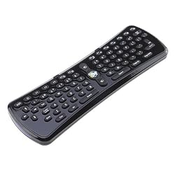Portable USB 2.4GHz Wireless Air Fly Mouse Multi Keyboard for PC (Black)