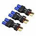 OliYin 3pcs Male T-Plug to Female EC3 Losi Connector Adapter for Brushless Lipo(Pack of 3)