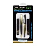 Nintendo DSi XL Large Stylus Twin Pack – Gold