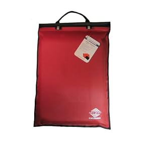 Aqua-Quest 100% �tanche Sacoche Laptop Notebook Netbook Computer PC Etui Protector Boitier - 17" Mod�le Rouge