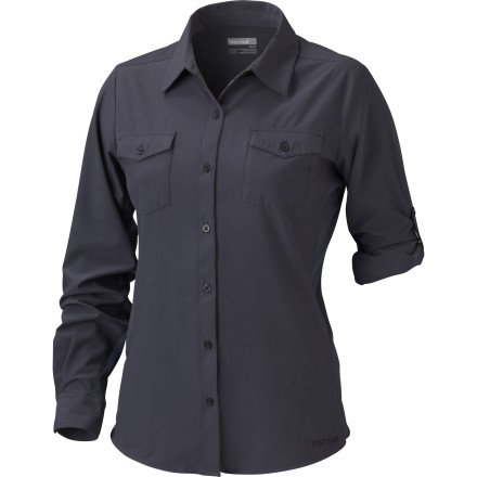 Marmot Damen Freizeitbluse Annika Long Sleeve, dark steel, M, 67070-1132-4 Preisvergleich
