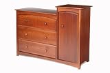 armoire for kids:Stork Craft Beatrice Combo Tower Chest, Cognac