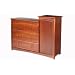 Stork Craft Beatrice Combo Tower Chest, Cognac