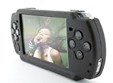 Tuff Luv Silicone Case (Sony PSP playstation 3000) - (Black) + Screen Protection