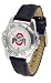 Ohio State Buckeyes OSU NCAA Womens Leather Wrist Watch