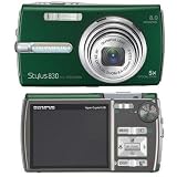 STYLUS 830 8.0 MEGAPIXEL, 5X OPTICAL ZOOM, 2.7 INCH LCD SCREEN, DUAL IMAGE STABILIZATION ALL-WEATHER DIGITAL CAMERA - GREEN